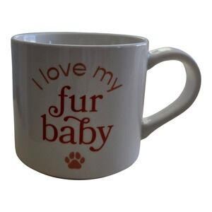 New Parker Lane I LOVE MY FUR BABY Mug 16 Oz